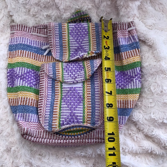 Smaller size original hemp backpack - Picture 3 of 6